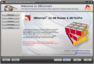 DBConvert for Access & MS FoxPro screenshot